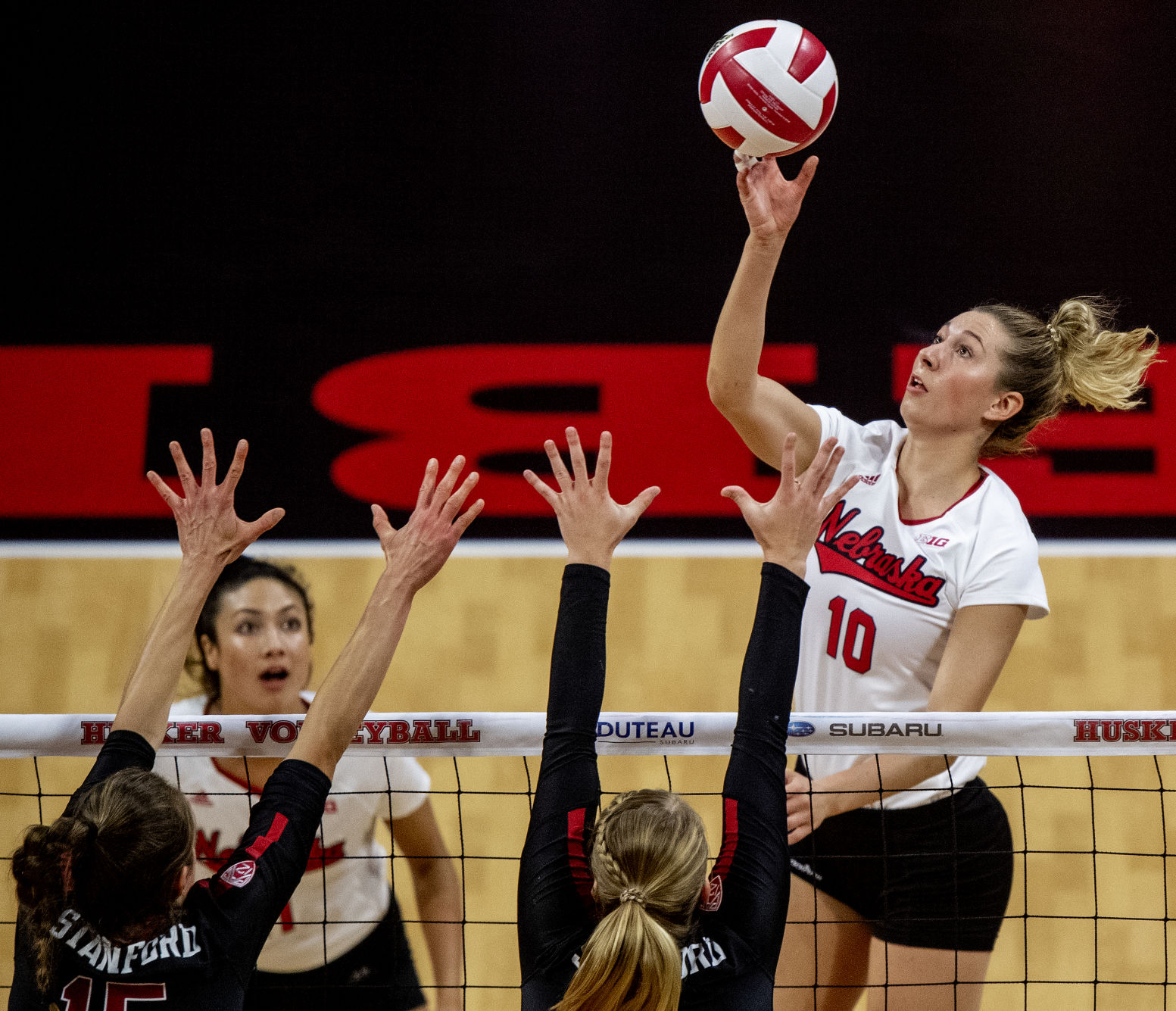 NU volleyball vs. Stanford, 9.18